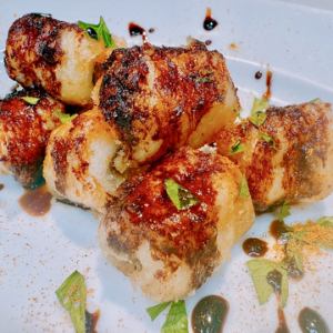 穴子のカレーバルサミコ風味　おつまみフリット