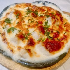 鱈と鱈白子のグラタン