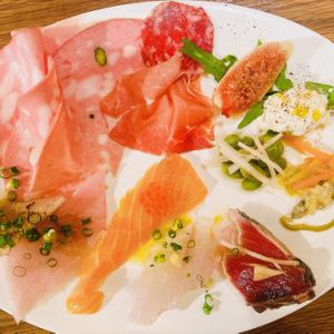 本日の前菜盛り合わせ