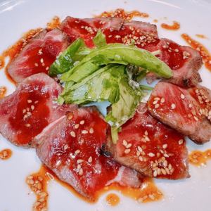 黒毛和牛炙りカルパッチョ