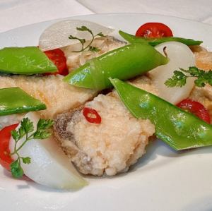 사와라와 제철 야채 이탈리안 남만 절임