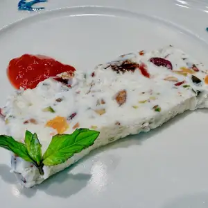 自家製リコッタチーズのカッサータ