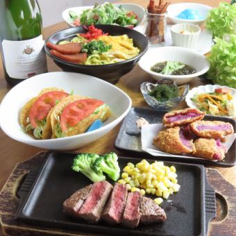 Comes with nice beer ♪ [Includes 10 dishes + 120 minutes of all-you-can-drink! 4,000 yen] Okinawa girls' party course ♪♪