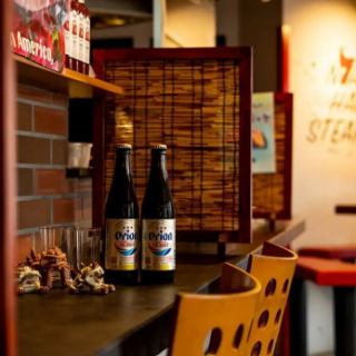 [Counter seats (up to 4 people)] Perfect for dates ♪ Also great for after-parties! Open late into the night from Tuesday to Sunday.There are partitions and seats are spaced apart, so you can enjoy your meal at your own pace without worrying about those around you.This is a recommended seating option for two people on a date.