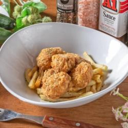 Beef bite-sized cutlet