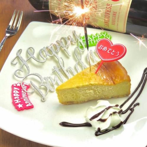 Rich baked cheesecake