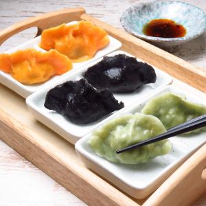 Assorted Sansai boiled dumplings