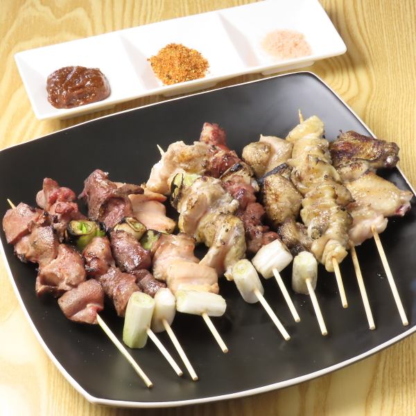 本格炭火焼きとり亭の焼き鳥は旧笠幡ナガタミートショップの焼き鳥です