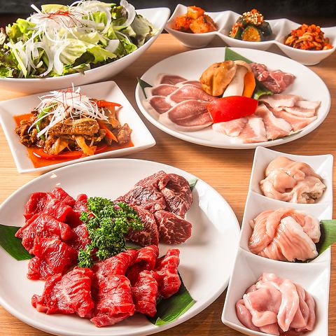 5000円台で飲み放題付きコースをお楽しみいただけます！