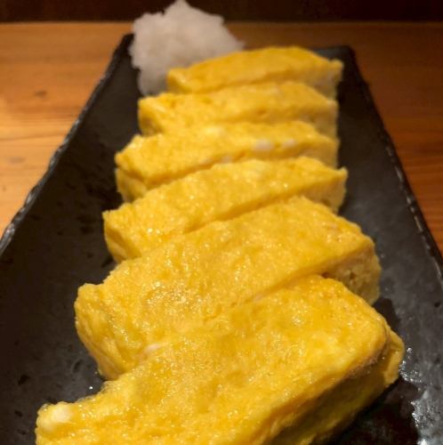 当店名物！秘伝のタレでつくるあつやきたまご