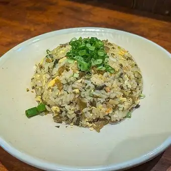 じゃこと高菜の焼き飯