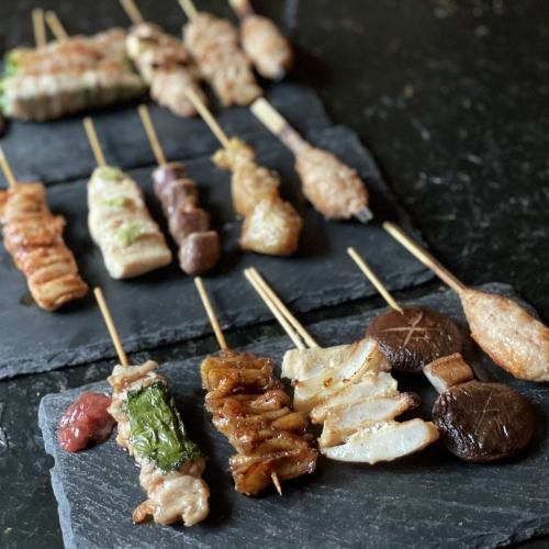 Carefully selected skewer course