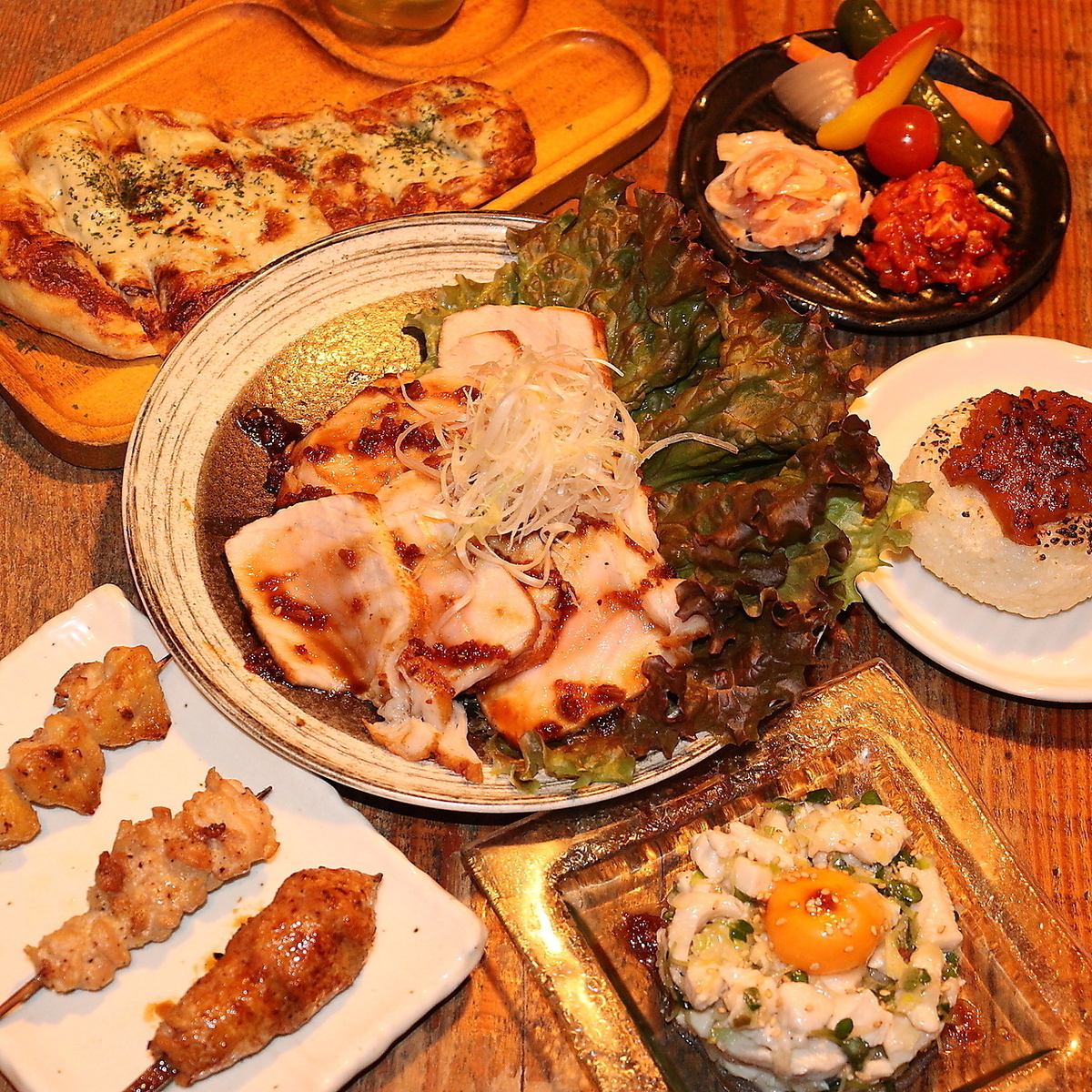初夏の宴会や飲み会にピッタリ♪お得なコース2H飲放付5000円～！