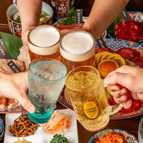 역시 최고★맥주와 소탕!풍부한 음료♪