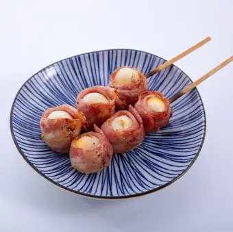 うずらベーコン