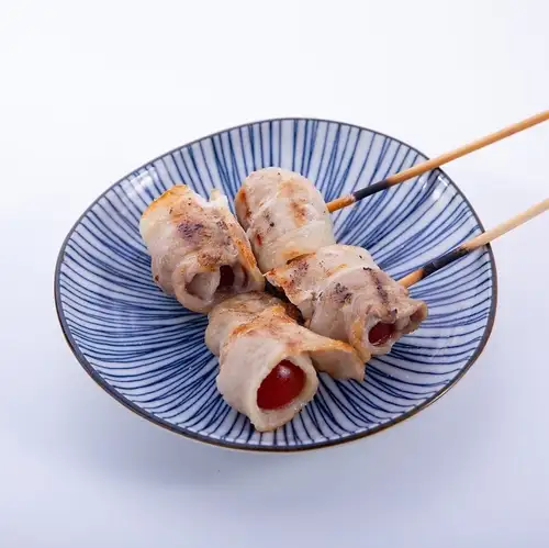 トマト豚巻