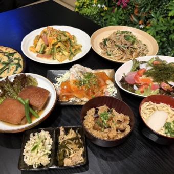 【琉球料理＆2H飲み放題】各種宴会におすすめ！特別コース琉球料理10品