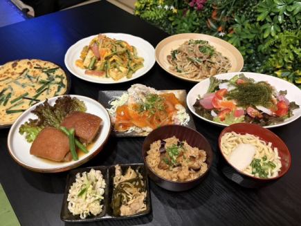 【琉球料理＆2H飲み放題】各種宴会におすすめ！特別コース琉球料理10品