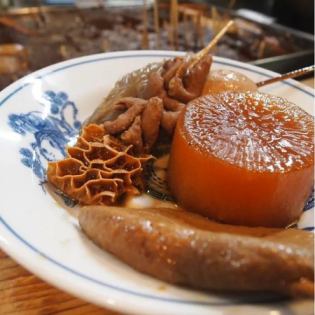 Assortment of 5 types of oden