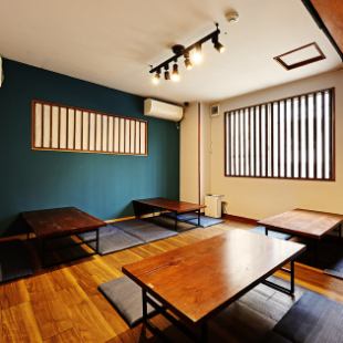 [Relaxed and comfortable tatami seating] There is tatami seating on the second floor.The spacious tatami seating area allows you to relax comfortably and is also suitable for large groups.It's the perfect place to hang out after work or with family and friends.Enjoy a luxurious time enjoying delicious food!