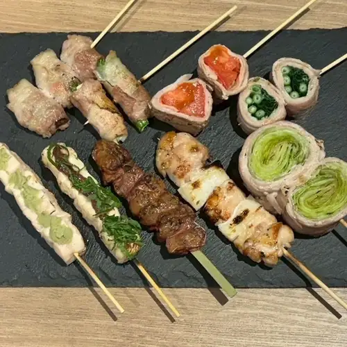 博多名物☆野菜巻き串堪能