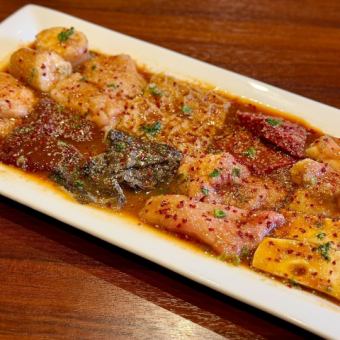 【大人数】新鮮ホルモンとお肉を堪能☆幹事おすすめ☆満足コース 20品/￥5500【飲み放題付き】