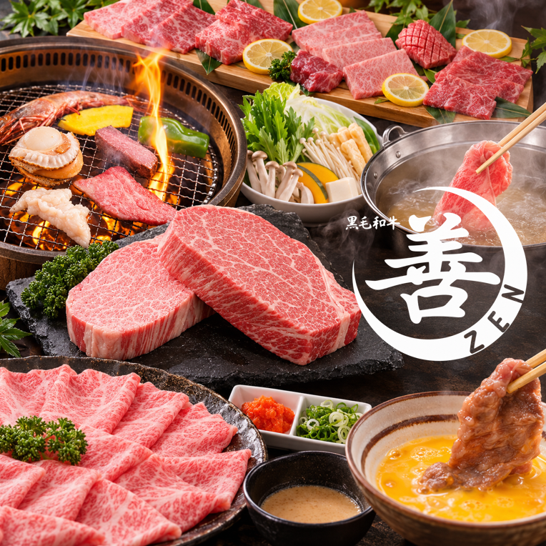 Enjoy exquisite meat dishes in a private room where you can relax and enjoy your banquet without worrying about your surroundings.