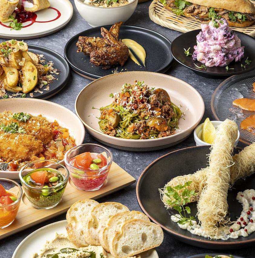 Enjoy a meal together as if you, the producers, and our restaurant sit around one table.