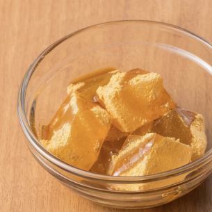 말차 와라비 떡