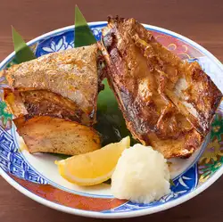 まぐろカマ塩焼き