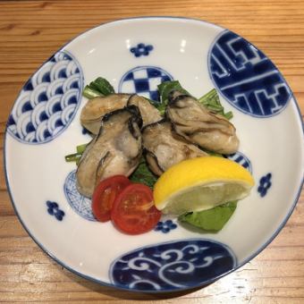 牡蠣とほうれん草バター