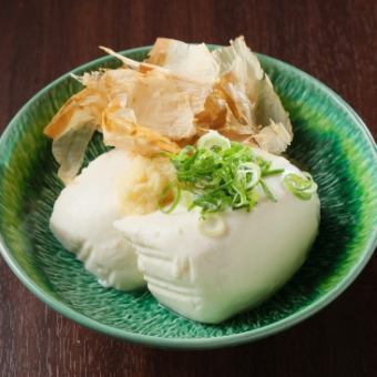 自家製豆富の冷奴
