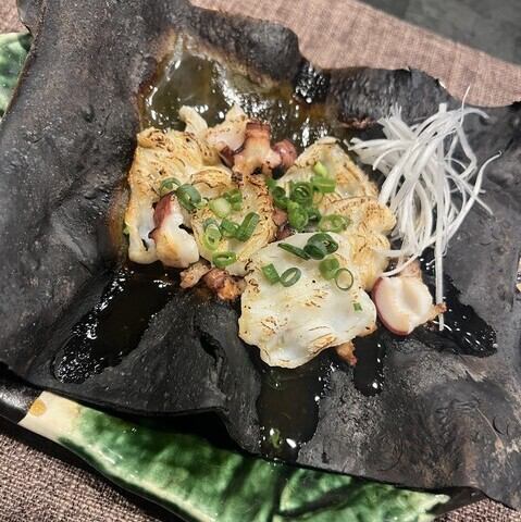 烤生章魚配海帶
