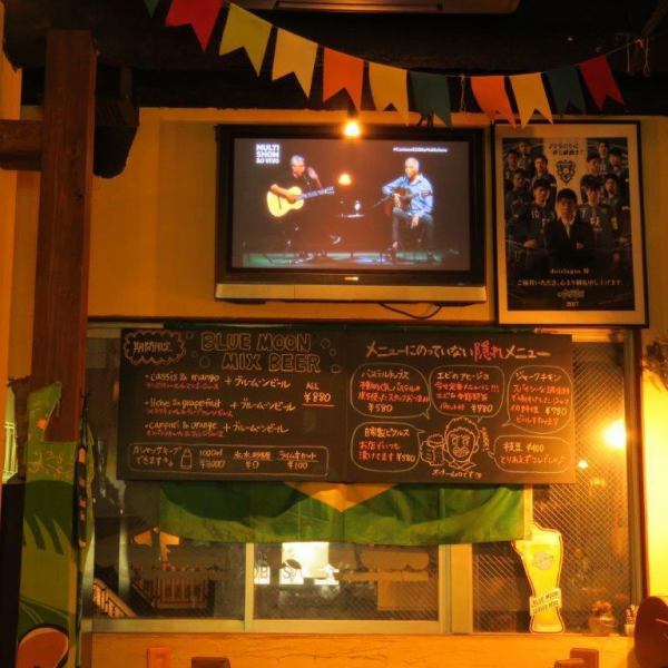 The oldest Brazilian restaurant in Kyushu! It is steeped in the owner's love of Brazil and music! It can be reserved for up to 20 people, so you can have a lively party♪