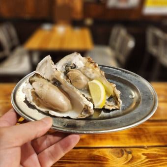 全国の漁港より直送！新鮮カキ　焼き