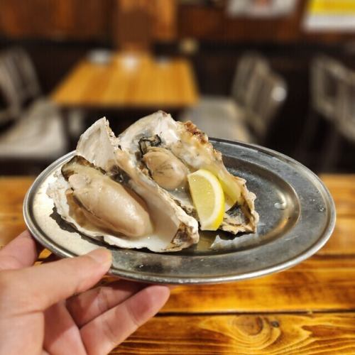 全国の漁港より直送！新鮮カキ　焼き