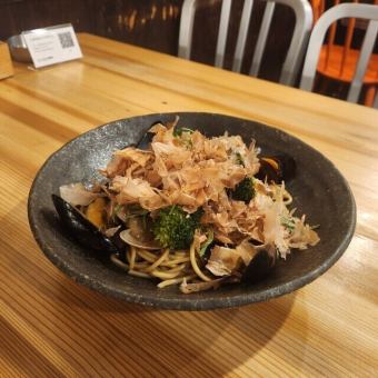 呑める海鮮塩焼きそば