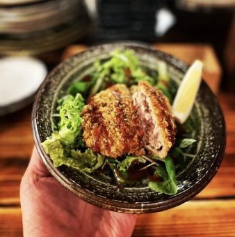 但馬牛を使ったメンチカツ