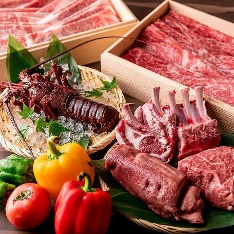 We offer exquisite dishes made with carefully selected ingredients!