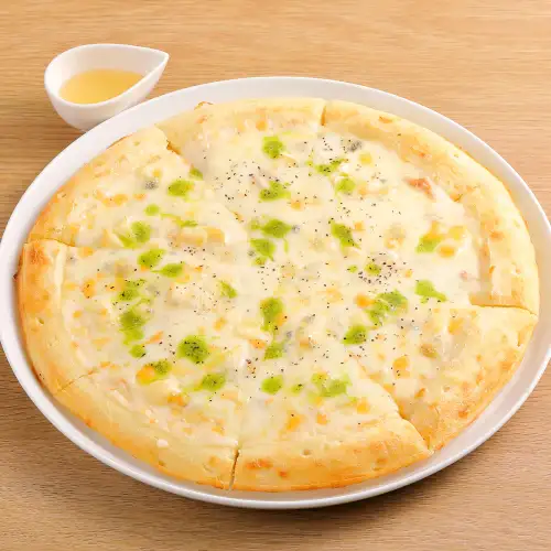 大盛りチーズたっぷりピザ