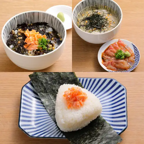 お茶漬け・おにぎり