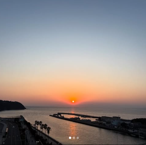 江の島の夜景を独り占め