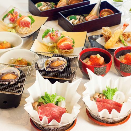 我們提供宴會套餐，您可以在此品嚐壽司多福羅的招牌菜餚！