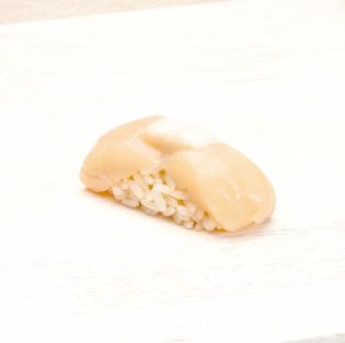 31.ほたて/32.活みる貝/33.煮はまぐり