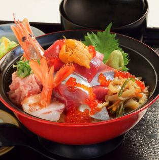 豪華 海鮮丼