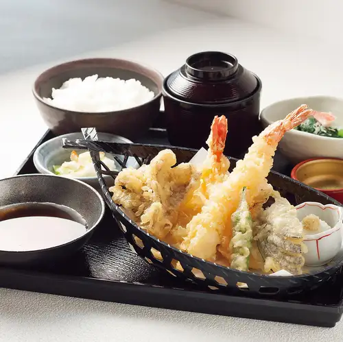 Tempura set menu