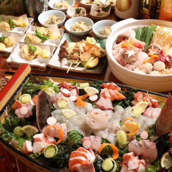 【大人気☆】すもう鳥名物!選べるちゃんこ鍋付☆120分飲み放題付お一人様5000円(税込)