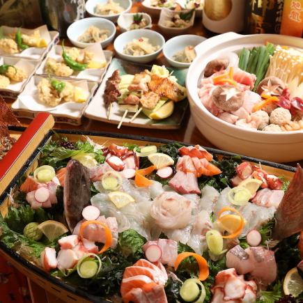 【大人気☆】すもう鳥名物!選べるちゃんこ鍋付☆120分飲み放題付お一人様5000円(税込)