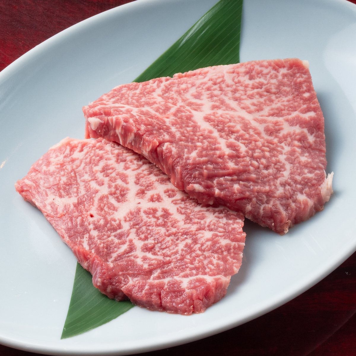 こだわりの厳選モネシンフリーA5ランク牛肉がで食べれます♪