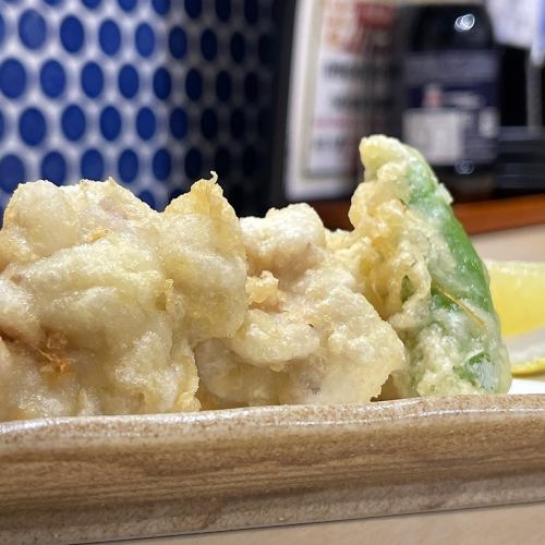 海の宝石　たら白子天ぷら